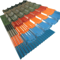 Material de construção Folha de cobertura corrugada da cor para casa